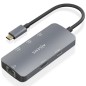 Docking usb tipo-c aisens asuc-6p019-gr/ 1xhdmi/ 3xusb/ 1xrj45/ 1xusb tipo-c pd/ gris