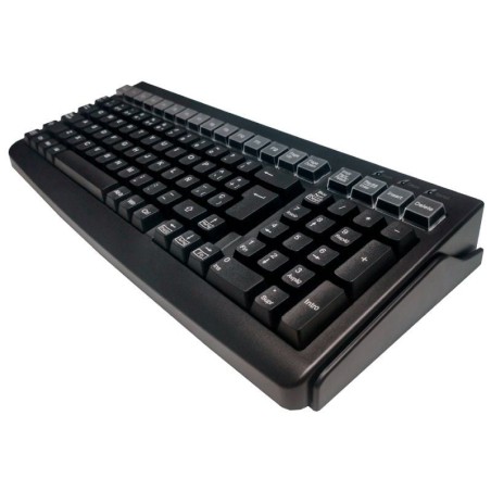 p ph2Teclado Pos Reducido Mustek MKB 800M Con Banda Magnetica h2p pulliTeclado de PC reducido 101 teclasnbsp liliLector de band