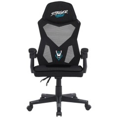 h2Woxter Stinger Station Sense h2pDisenada para largas sesiones de juego cuenta con un respaldo ergonomico de tela de malla que