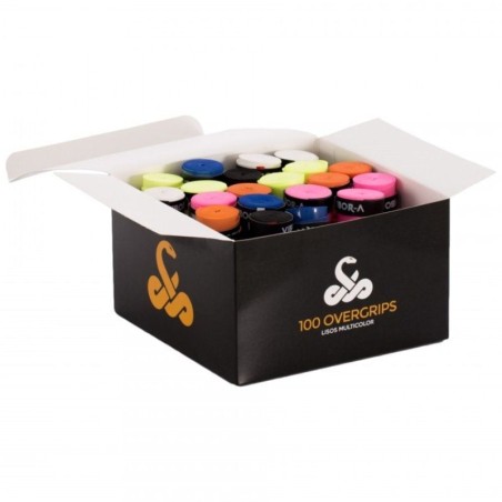 ph2CAJA DE 100 OVERGRIPS VIBOR A LISO h2divpLos overgrips de la CAJA 100 OVERGRIPS VIBORA tienen diversos colores para que pued