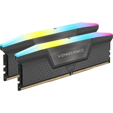 p ph2Kit de memoria DDR5 DRAM VENGEANCE RGB de 32 GB 2 16 GB a 6000 MT s CL30 Kit de memoria AMD EXPO h2pObtenga el maximo rend
