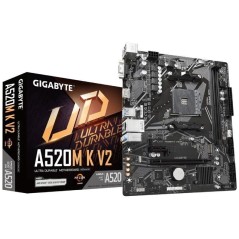 p ph2Placa Base AMD A520 Ultra Durable con LAN GbE con Gestion de Ancho de Banda PCIe 30 x4 M2 Smart Fan 5 Diseno de Resistenci