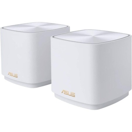 ph2ASUS ZenWiFi XD4 Plus h2pSistema WiFi 6 en malla para toda la casa AX1800 cobertura de hasta 4800 pies cuadrados mas de 5 ha