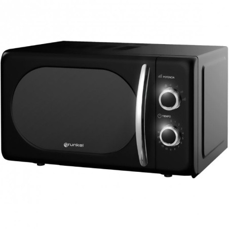 ph2Microondas Grunkel Vintage MW 20NEGRO h2ullistrongMODELO VINTAGE Y GRAN CAPACIDAD strongnbspMicroondas de 20 litros de capac