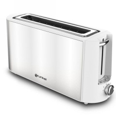 ph2Tostador Grunkel TS MAXISTEEL h2pullibRanura Extra Ancha de 38 mm bAcomoda rebanadas gruesas y pan artesanal con facilidadnb