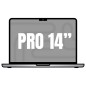 Apple macbook pro 14'/ m4 10-core cpu/ 16gb/ 1tb ssd/ 10-core gpu/ plata
