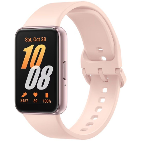 h2Pulsera Smartband Samsung Galaxy Fit 3 h2pDura hasta 13 dias con una sola carga Se ajusta suavemente a tu muneca y registra m