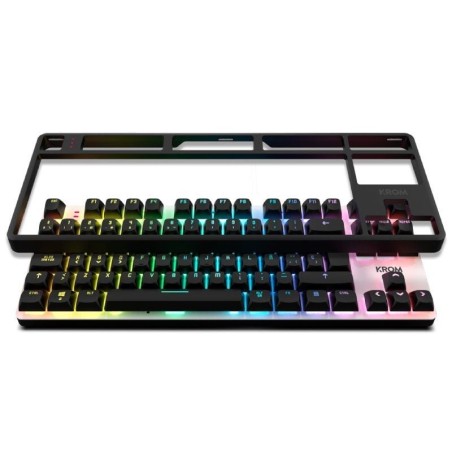 ph2Kernel PRO h2WIRELESS HOT SWAP MINI KEYBOARDbr ppulliTeclado mecanico con teclas de perfil alto liliCubierta superior magnet