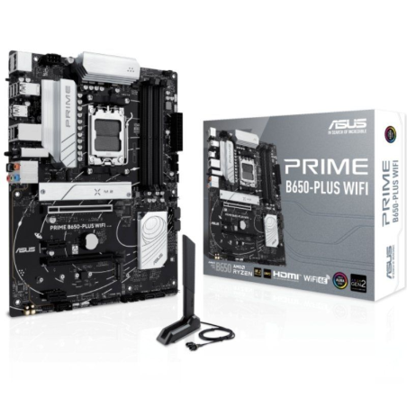p ph2Placa Base Asus Prime B650 PLUS WiFibr h2pbSocket AMD AM5 b Preparado para procesadores AMD Ryzen series 9000 8000 y 7000 