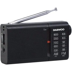ph2Radio Portatil Daewoo DW1119 h2h2Especificaciones h2ullibAnalogica b liliAM FM lilibAltavoz b liliintegrado lilibEntrada Jac