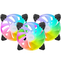 ph2KIT DE VENTILADORES REVERSED ARGB MF 3AR h2pEl kit de ventiladores REVERSED ARGB MF 3AR combina estilo y rendimiento destaca