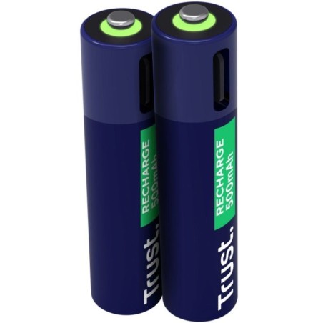 p ph2Pilas AAA recargables en USB C h2pPack de 2 pilas AAA recargables en USB C para una energia sostenible ph2Las mejores pila