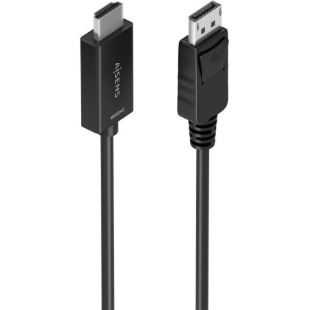 ph2Cable Conversor Aisens A125 0896 h2pCable conversor DISPLAYPORT macho en un extremo y HDMI macho en el otro ppNota Este cabl