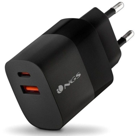 ph2Caracteristicas h2pulliCargador de pared con una salida USB C PD amp PPS y una salida USB A QC 30 de 45W de potencia maxima 