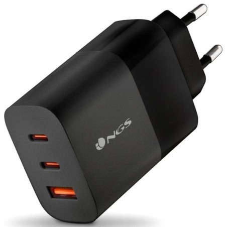 ph2Caracteristicas h2pulliCargador de pared con 2 salidas USB C PD PPS y una salida USB A QC 30 de 65W de potencia maxima para 