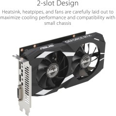 ASUS Dual GeForce RTX 3050 OC Edition Tarjeta Gráfica 6GB GDDR6