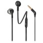 Auriculares intrauditivos jbl tune 205/ con micrófono/ jack 3.5/ negros Auriculares intrauditivos jbl tune 205/ con micrófono/ jack 3.5/ negros