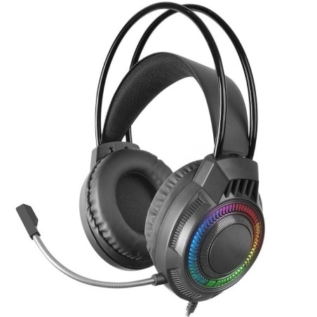 h2Auriculares Gaming con Microfono Mars Gaming MH124 h2pLos cascos MH124 combinan rendimiento comodidad y diseno para ofrecerte