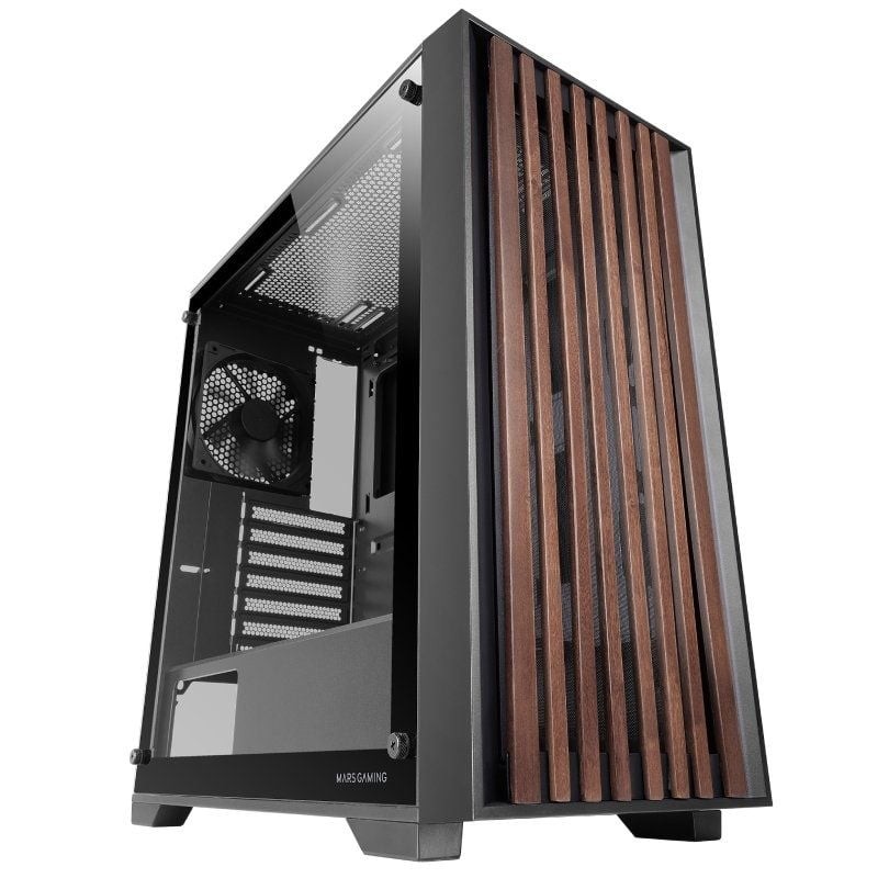 Caja gaming semitorre mars gaming mc-wood Caja gaming semitorre mars gaming mc-wood
