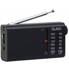 ph2Radio Portatil Qubo RS 2 h2h2Especificaciones h2pulliRADIO PORTATIL AM FM liliCONEXIoN AURICULARES 35 mm liliAURICULARES INC