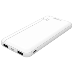 ph2Banco de energia delgado y potente h2pGran capacidad de 10000 mAh con bateria de polimero de litio segura No mas problemas c