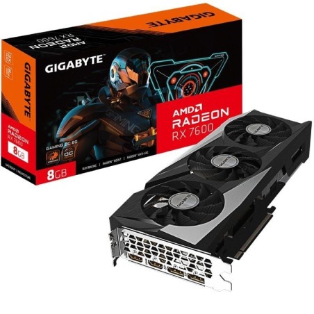 ph2Tarjeta Grafica Radeon RX 7600 Gaming OC h2pulliDesarrollado con Radeon8482 RX 7600 liliIntegrado con interfaz de memoria GD