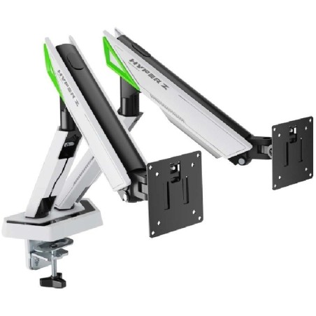 ph2Soporte Gaming para 2 Monitores Aisens DT38TSR 345 h2h2Especificaciones h2pulliSoporte de mesa contrapeso giratorio e inclin