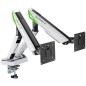 ph2Soporte Gaming para 2 Monitores Aisens DT38TSR 345 h2h2Especificaciones h2pulliSoporte de mesa contrapeso giratorio e inclin