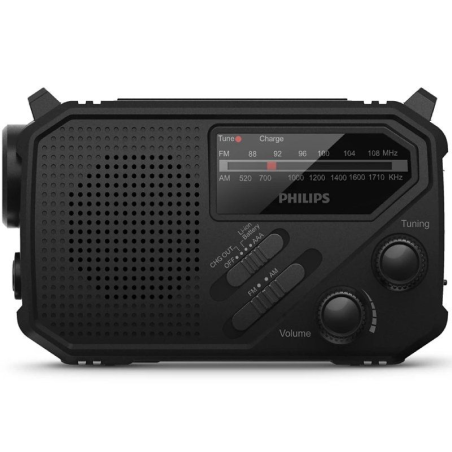 ph2Radio fiable linterna y fuente de alimentacion de reserva h2ulliRadio portatil y compacta liliSintonizacion analogica FM AM 
