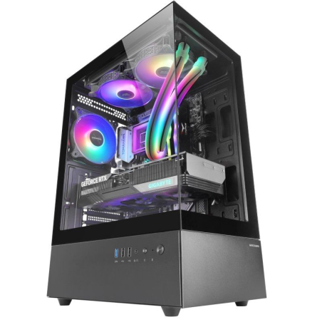 ph2Caja GAMING MC XO h2pLa MC XO es una semitorre ATX disenada para quienes buscan el equilibrio perfecto entre rendimiento y e