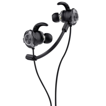 ph2GXT 406 Pine Auriculares multiplataforma para gaming Negro h2pAuriculares multiplataforma con microfonos dobles y controles 