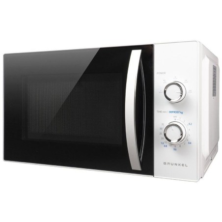 h2Microondas sin Grill MW 25MA 8211 25L de capacidad 8211 800W 8211 Blanco h2pEl microondas GRUNKEL MW 25MA combina potencia fu