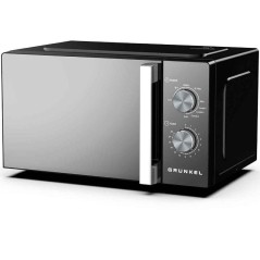 h2Microondas con Grill MWG 20ESPEJO 8211 20L de capacidad 8211 800W 8211 Espejo h2pEl microondas Grunkel MWG 20ESPEJO combina p