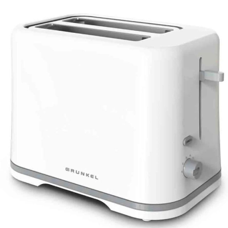 h2Tostador de pan de molde con doble ranura TSB EASYTOAST 870W 6 niveles blanco h2divTostador de Doble Ranura Ideal para tostar