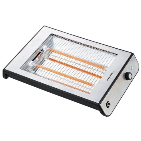 h2Tostador plano TSP INOX 4 rebanadas Acero Inoxidable h2divCon una potencia de 600W este tostador es tu aliado matutino para u
