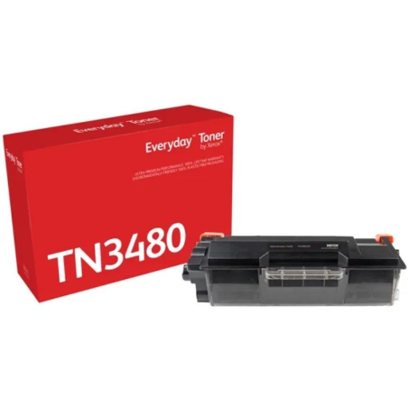 h2Toner Everyday Negro Xerox compatible con Brother TN 3480 Rendimiento estandar h2divpulliCONSIDERABLE AHORRO DE COSTES Ahorre