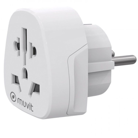 ph2muvit for change Adaptador Universal a Schuko h2pCuando se viaja uno de los problemas mas comunes suele ser el poder enchufa