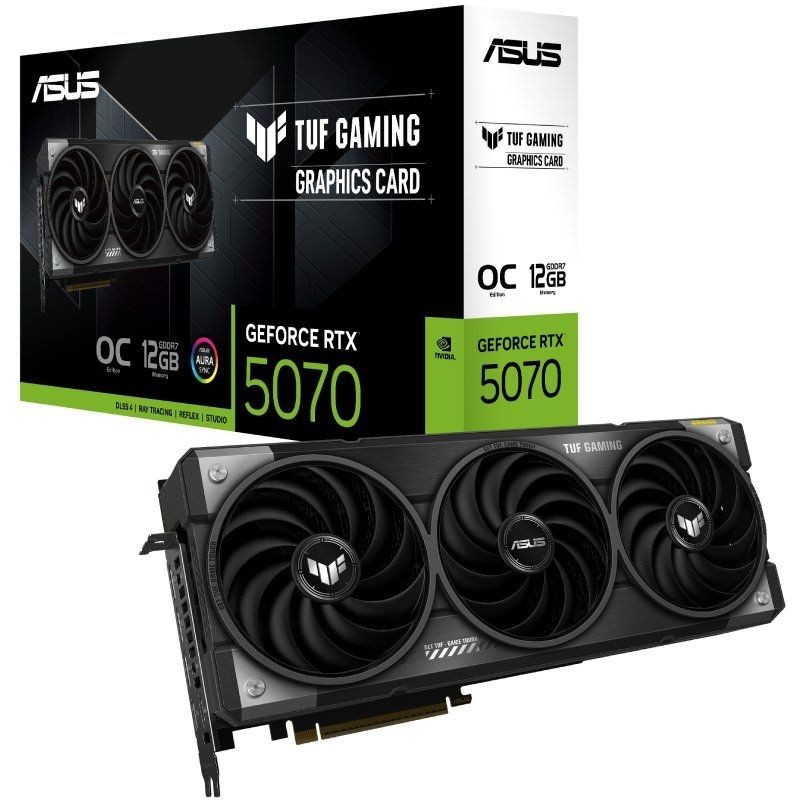 Tarjeta gráfica asus tuf gaming geforce rtx 5070 oc edition/ 12gb gddr7 Tarjeta gráfica asus tuf gaming geforce rtx 5070 oc edition/ 12gb gddr7