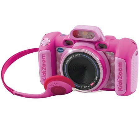 ph2Kidizoom Duo FX Rosa h2p ppCamara de fotos infantil 12 en 1 Camara de doble objetivo para hacer fotos videos y selfis ppIncl