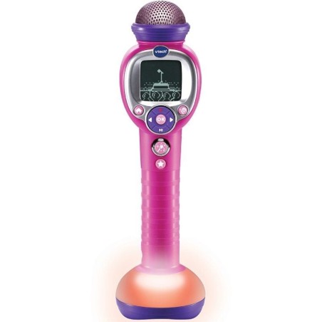 ph2Kidi SuperStar Dance Microfono magico h2pMicrofono portatil 8 en 1 con pantalla interactiva animaciones musicales y altavoz 