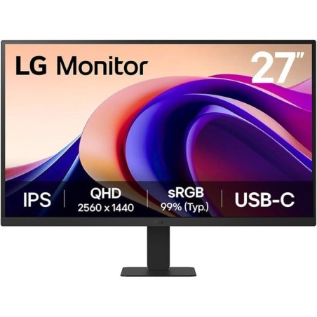 ph2Monitor LG 27 QHD IPS 100 hz USB C h2pulliEl panel IPS de LG ofrece colores nitidos y realistas desde cualquier angulo ofrec