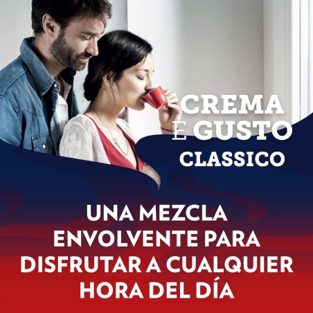 Lavazza Crema e Gusto Clásico Café en Grano 1Kg Intensidad 7