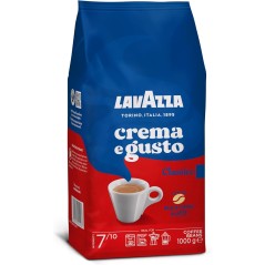 Lavazza Crema e Gusto Clásico Café en Grano 1Kg Intensidad 7