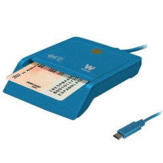ph2Woxter Lector Dni Electronico Azul Lector DNIe Tipo C con Adaptador h2ulliLector de DNIe Woxter Lector Dni Electronico Rojo 
