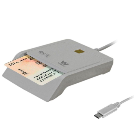 ph2Woxter Lector Dni Electronico Blanco Lector DNIe Tipo C con Adaptador h2ulliLector de DNIe Woxter Lector Dni Electronico Roj