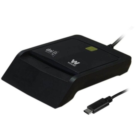 ph2Woxter Lector Dni Electronico Negro Lector DNIe Tipo C con Adaptador h2ulliLector de DNIe Woxter Lector Dni Electronico Rojo