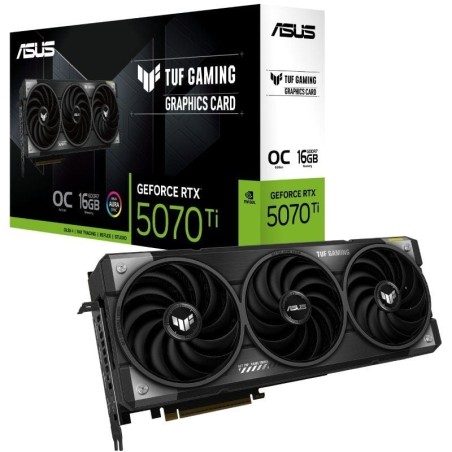 p ph2ASUS TUF Gaming GeForce RTX 5070 Ti OC 16GB GDDR7 h2p ph2Juego TUF Hecho para durar h2pstrongASUS TUF Gaming GeForce RTX 5