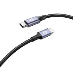 p ph2CABLE PLUS 100W C C h2pSUBBLIM PLUS Cable USB C a USB C 100 W con Chip E Marker Carga Rapida PD 30 amp QC 30nbspNylon Tren