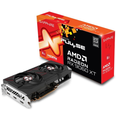 h2PULSE AMD Radeon RX 9060 XT 8GB h2divpulliBoost Clock Hasta 3290 MHz liliGame Clock Hasta 2700 MHznbsp liliMemoria nbsp nbsp8