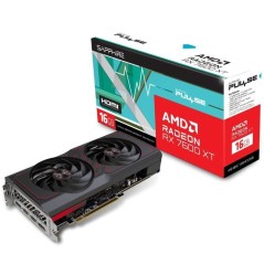 ph2PULSE AMD Radeon RX 7600 XT 16GB h2pulliGPU Reloj Boost Hasta 2810 MHz liliGPU Reloj de juego hasta 2539 MHz liliMemoria 16 